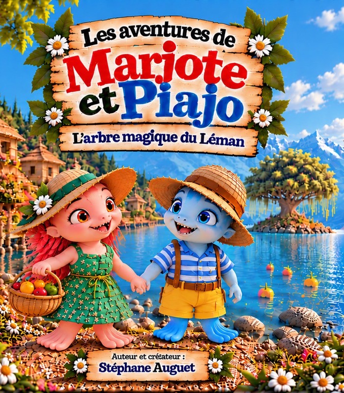 Première de couverture de Marjote et Piajo